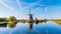 Netherlands, Rotterdam-Kinderdijk beautiful sunny day